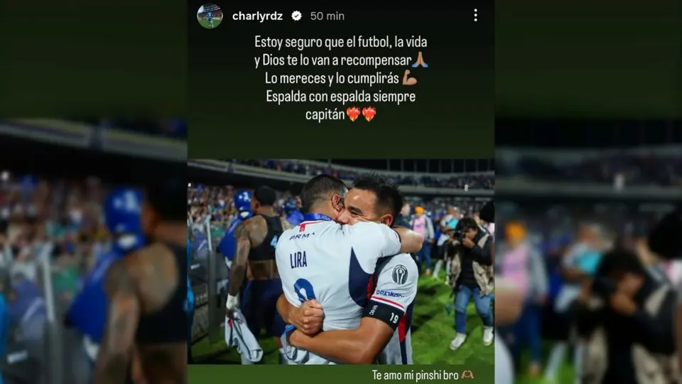 El mensaje de Charly Rodríguez para Erik Lira | CAPTURA DE PANTALLA
