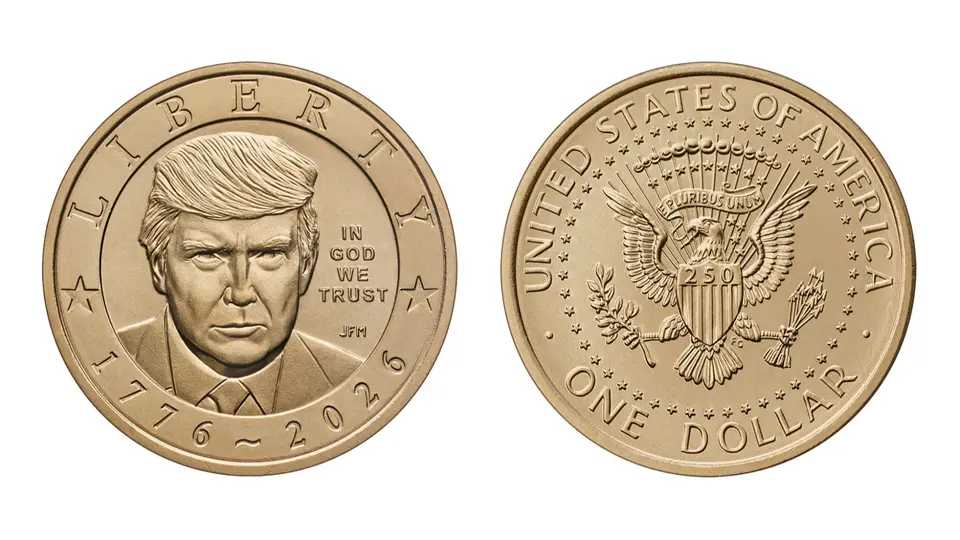 Moneda de Trump: ¿cuánto cuesta y cómo comprar la nueva pieza de 1 dólar?