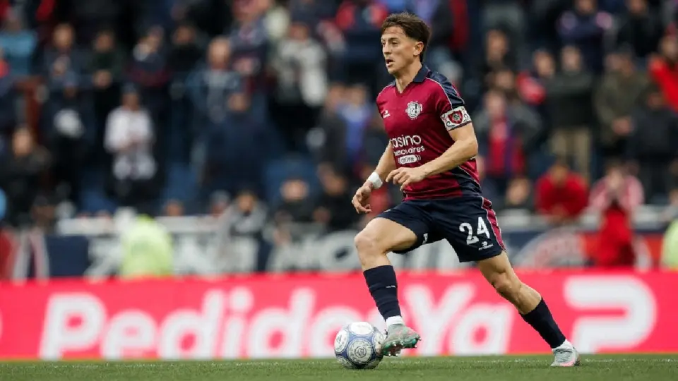 Nicolás Tripichio, capitán de San Lorenzo | AFP