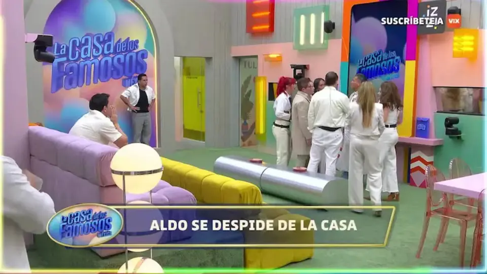 Aldo Rendón se despidió de sus compañeros de La Casa de los Famosos México tras decidir priorizar su salud. / LCDLF