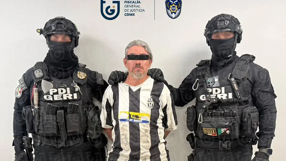 Arturo “N” fue detenido casi una década después del crimen / @FiscaliaCDMX