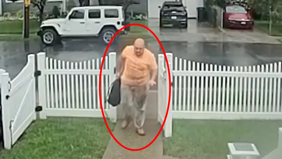 Con la ropa sucia por la caída pero a salvo, fue como terminó el señor / Especial