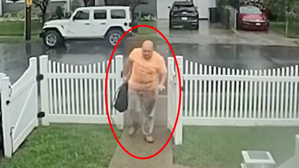 Con la ropa sucia por la caída pero a salvo, fue como terminó el señor / Especial