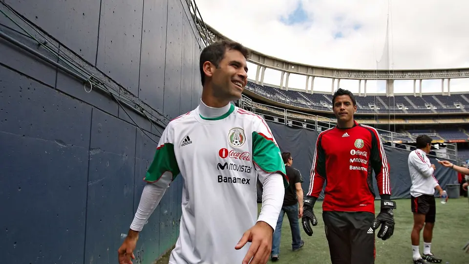 Rafael Márquez y Alfredo Talavera con la Selección Mexicana | MEXSPORT