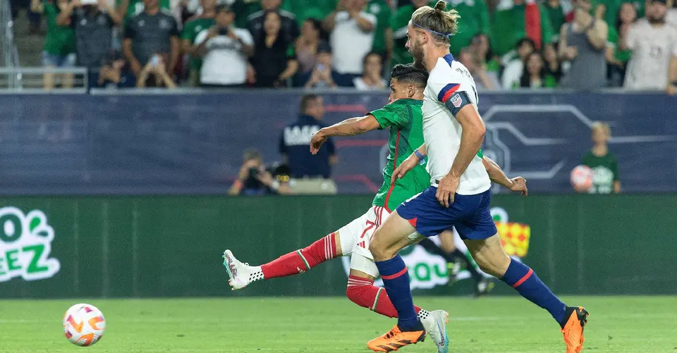 Uriel Antuna marca gol contra Estados Unidos en el State Farm, en el 2023 en duelo amistoso. l IMAGO7