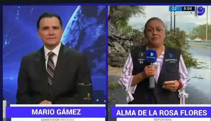 El impacto ocurrió a la altura de la calle Pedro Martínez./especial