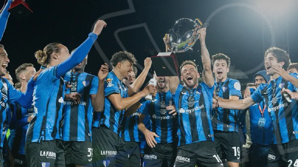Inter Club d'Escaldes siendo campeones de la Supercopa de Andorra | INSTAGRAM