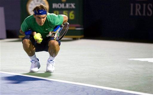 Rafa Nadal es sorpresivamente eliminado de la competición. FOTO: AP