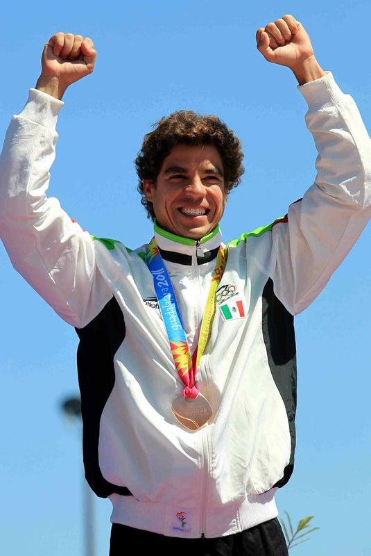 Carlos Lamadrid le da el bronce a México en la prueba del slalom. FOTO: MEXSPORT