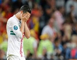 Cristiano no podía creer la derrota l AP