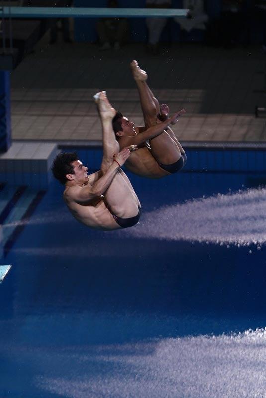 Los mexicanos se mantuvieron en el primer puesto en todo momento. FOTO: BERNARDO MALDONADO