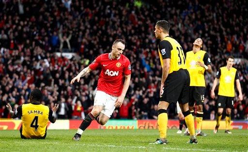 Manchester United cae ante el Blackburn 2-3. FOTO: AP