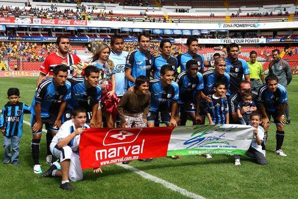 Quéretaro quería sumar puntos, pues están involucrados en el descenso. FOTO: ESTEBAN LÓPEZ