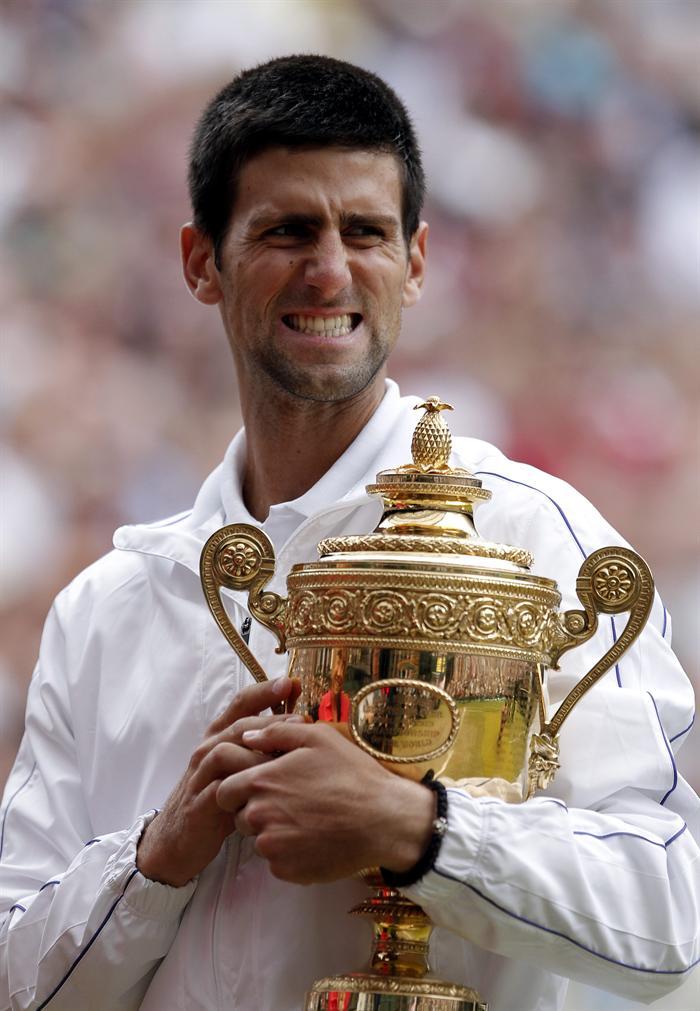 El serbio logró controlar el duelo y al quinto set se ganó al público. FOTO: AP
