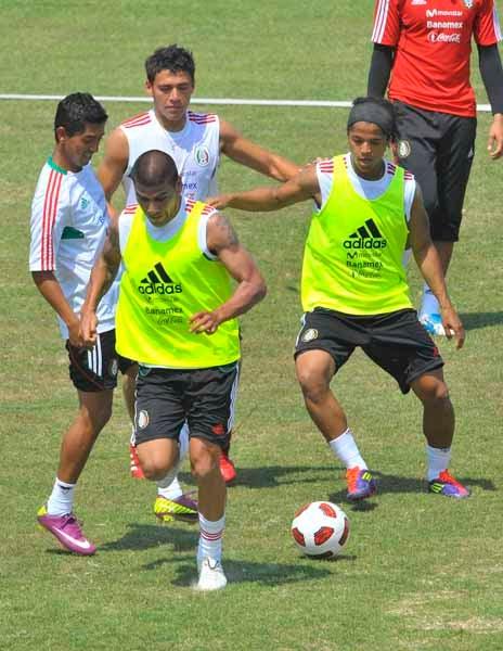 El combinado nacional continúa sus entrenamientos. FOTO: ULISES BRAVO