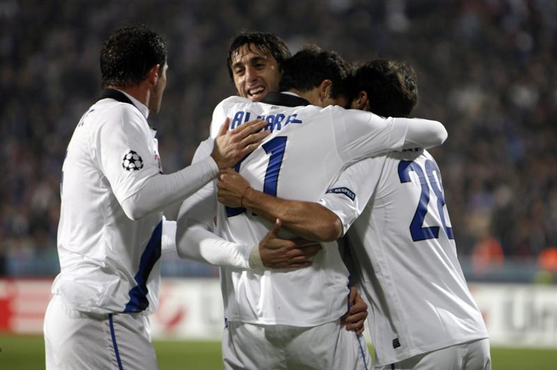 Ricky Álvarez puso adelante al Inter. FOTO: EFE
