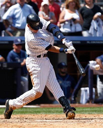 El jugador de los Yankees consiguió llegar a los tres mil hits en su carrera (FOTO: AP)