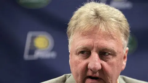 Larry Bird deja a los Pacers