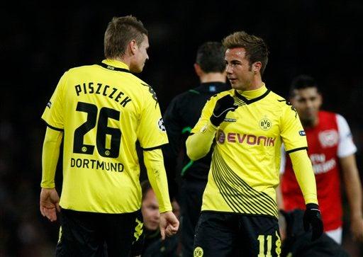 El Dortmund peleó pero no logró a victoria. FOTO: AP