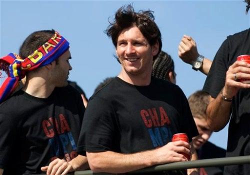Lionel Messi fue de los más ovacionados (FOTO: AP)