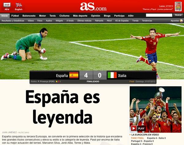 El diario AS l INTERNET