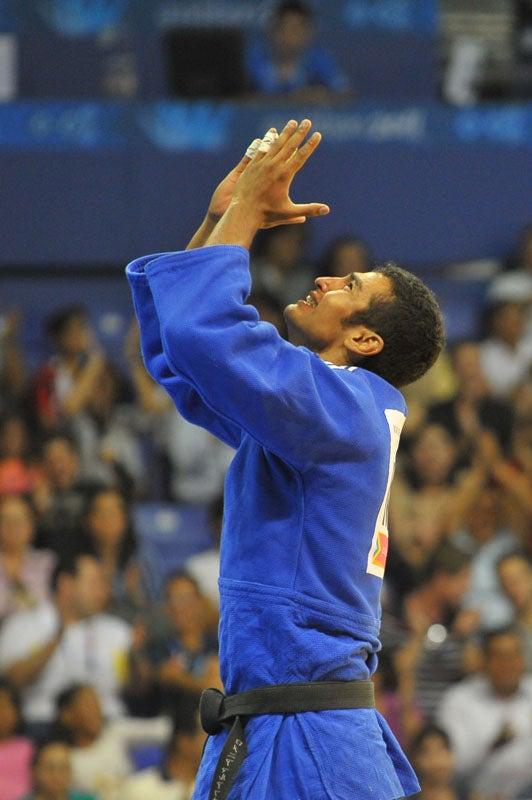 El mexicano consiguió el tercer lugar en judo varonil 100 kg. FOTO: EVA BECERRA
