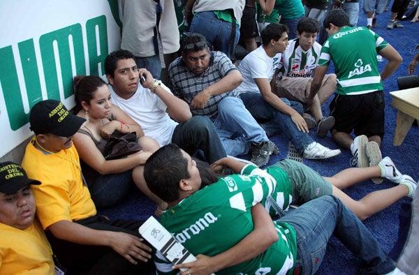 Los disparos duraron cerca de cinco minutos. FOTO: MEXSPORT