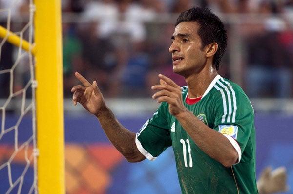 Morgan Plata marcó en dos ocasiones para el conjunto mexicano. FOTO: MEXSPORT