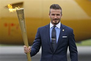 Un atleta olímpico debe encender el pebetero: Beckham