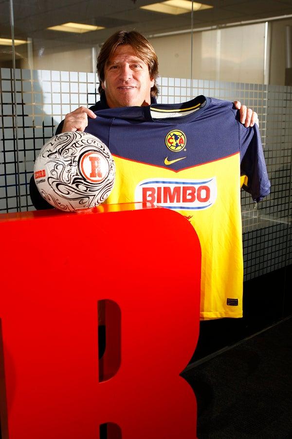 Herrera se dijo complacido con su llegada al nido. FOTO: ESTEBAN LÓPEZ