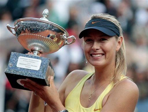 Maria Sharapova ahora llega como una de las favoritas a coronarse en Roland Garros. (FOTO: AP)