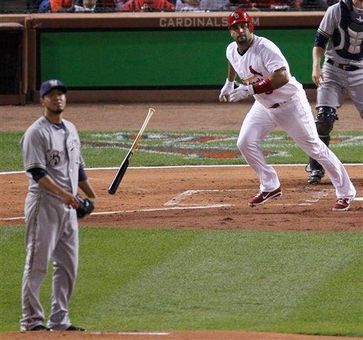 Pujols fue pieza clave en el encuentro. FOTO: AP