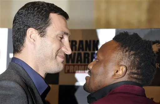 Klitschko promete arruinarle la cara al británico Chisora