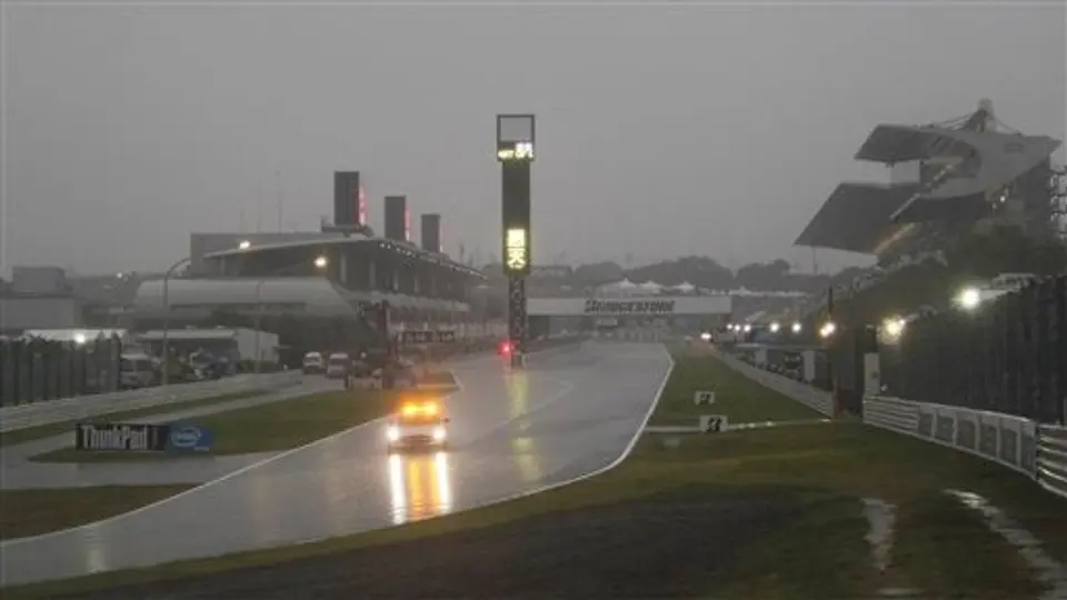 Suspenden prácticas en Gran Premio de Japón por lluvia