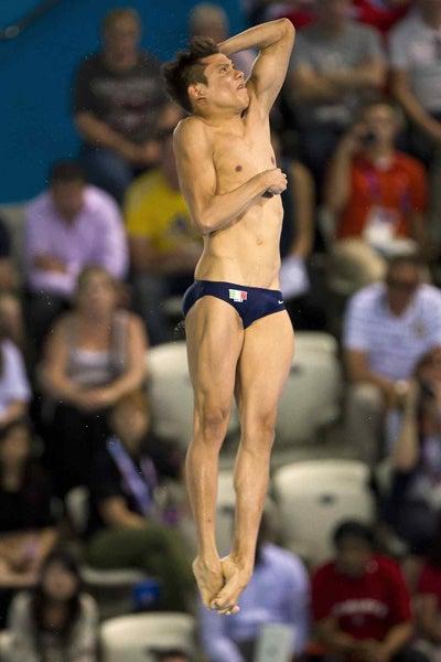 Germán tuvó una puntuación total de 495.85 puntos luego de sus seis ejecuciones | MEXSPORT