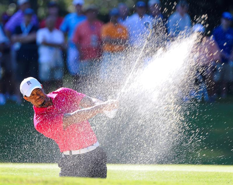 Tiger comenzó bien, pero se cayó al final en Atlanta. FOTO: EFE