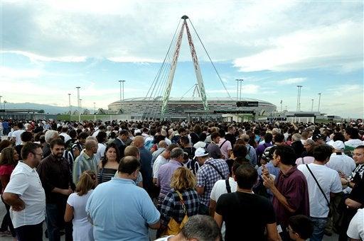 El cuadro dirigido por Conte inauguró el Juventus Stadium, con lo que el club celebra su 114 años de vida. FOTO: AP