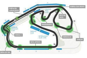 GP de Brasil se realizaría bajo lluvia