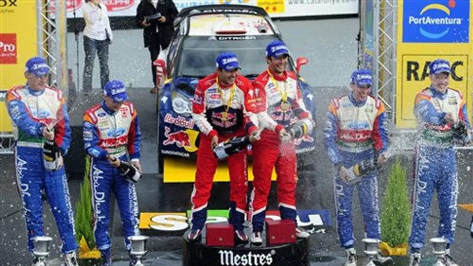 Loeb aseguró su octavo campeonato mundial de rally