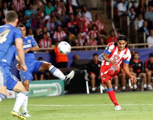 El momento en que Falcao anotaba el segundo gol en su cuenta | AP