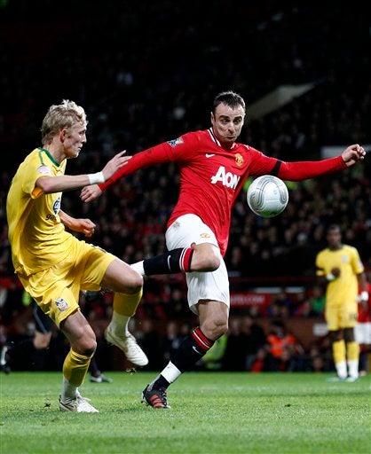 Los de Londres pelearon al tú por tú con los 'Red Devils'. FOTO: AP