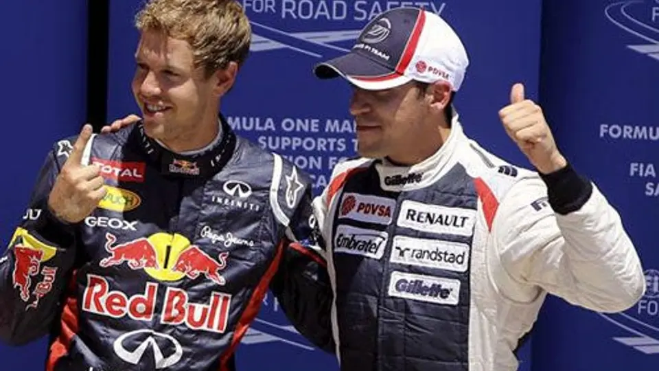 Vettel se queda con la pole en Valencia