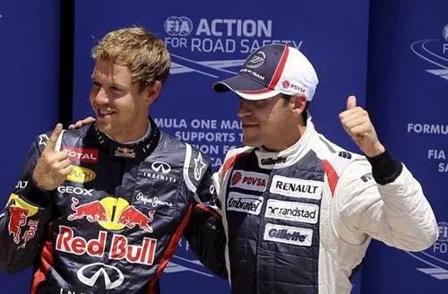 Vettel se queda con la pole en Valencia
