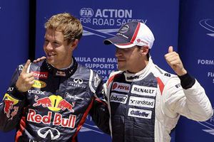 Vettel se queda con la pole en Valencia