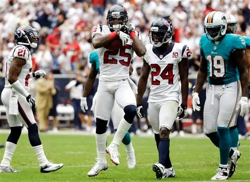 Arian Foster brilló en el triunfo de Houston sobre Miami