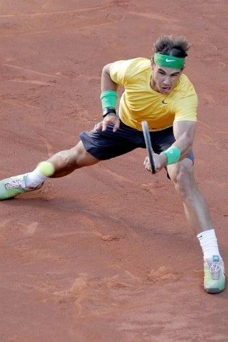 Nadal no perdía un partido en tierra desde hace casi dos años. FOTO: EFE
