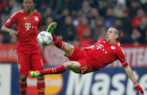 Bayern asegura su pase a Octavos de Final. .FOTO: AP