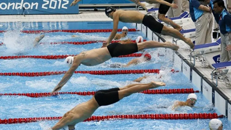 Estados Unidos marca el mejor tiempo en 4x200