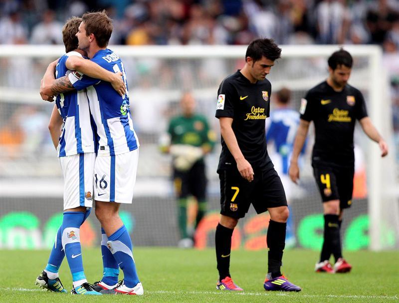 El cuadro donostiarra logró la remontada. FOTO: EFE