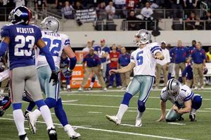 Gigantes se recupera al final y vence 37-34 a Dallas